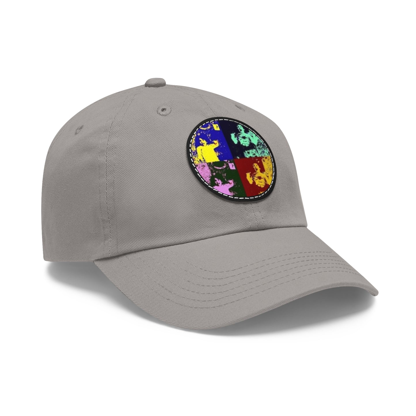 OhShiitakeMushrooms Logo - Vibrant Dad Hat with Leather Patch