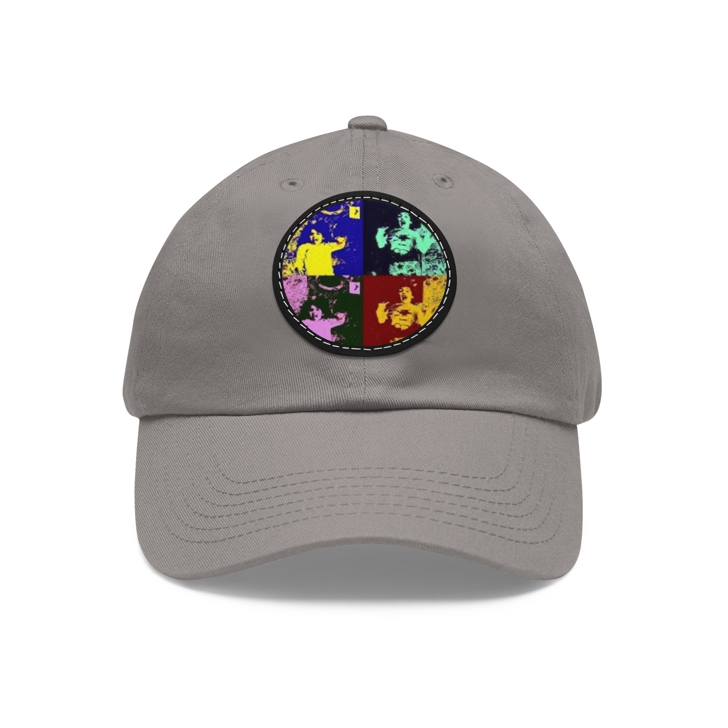 OhShiitakeMushrooms Logo - Vibrant Dad Hat with Leather Patch