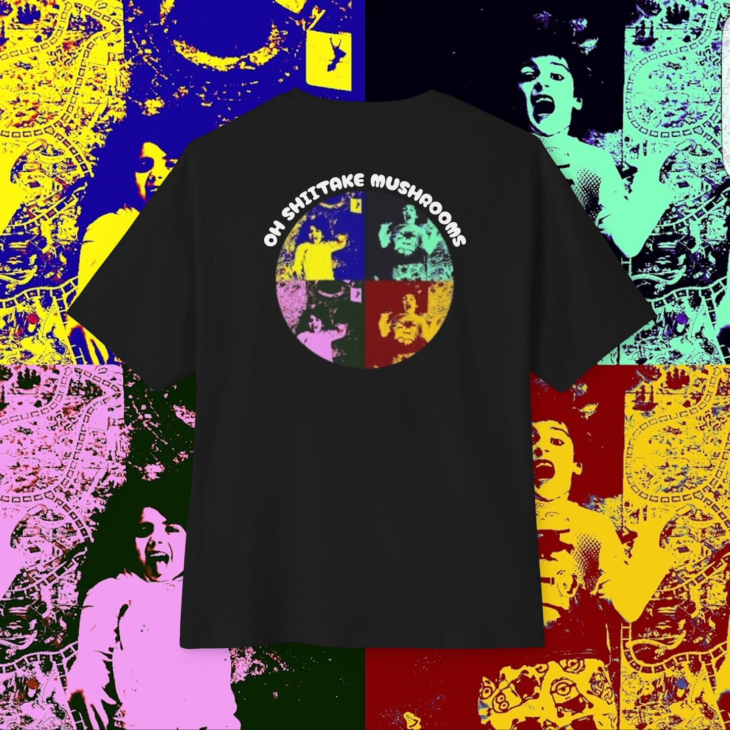 OhShiitakeMushrooms FAM! Unisex Oversized Boxy Tee