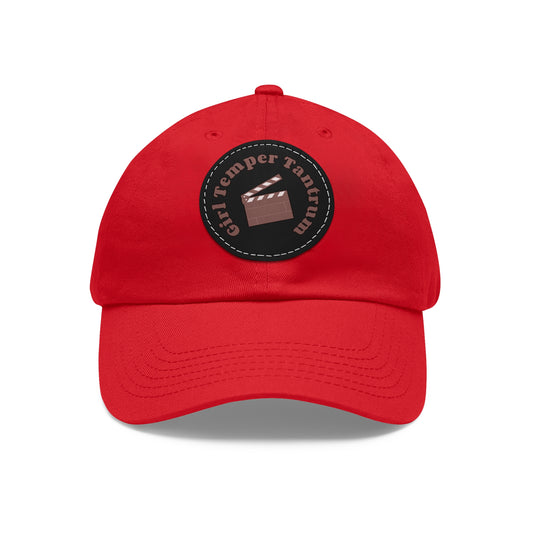 GirlTemperTantrum - Vibrant Dad Hat with Leather Patch