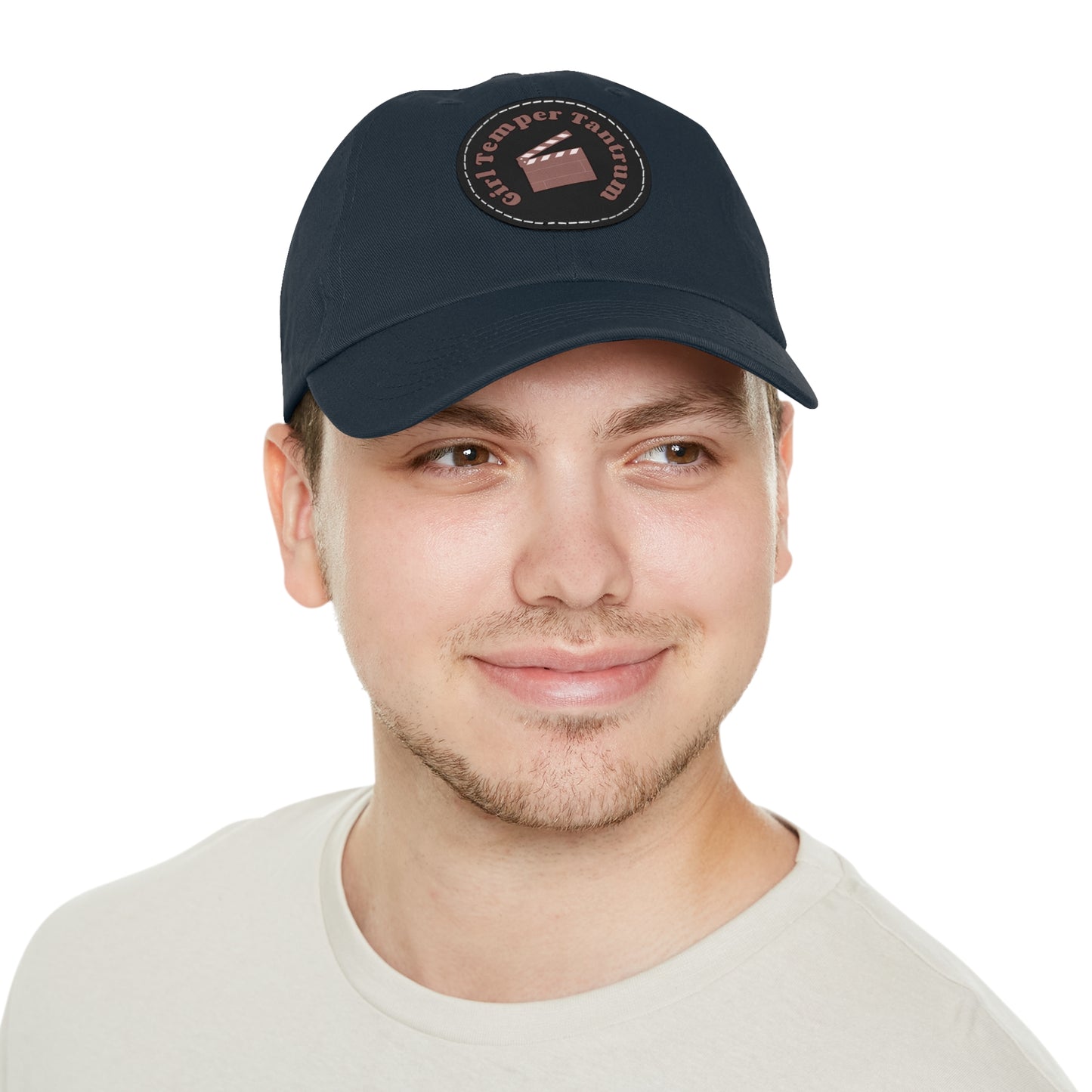 GirlTemperTantrum - Vibrant Dad Hat with Leather Patch