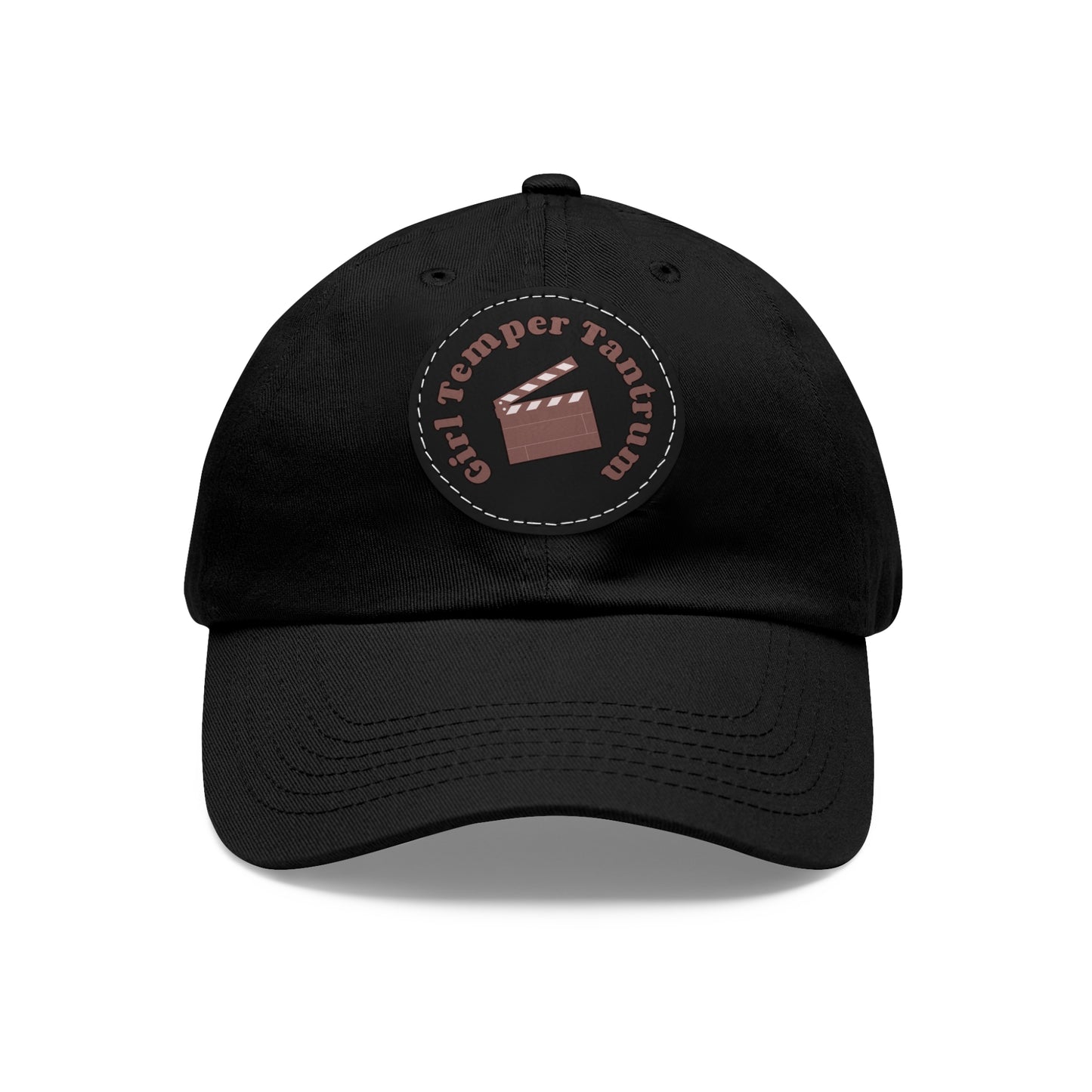 GirlTemperTantrum - Vibrant Dad Hat with Leather Patch