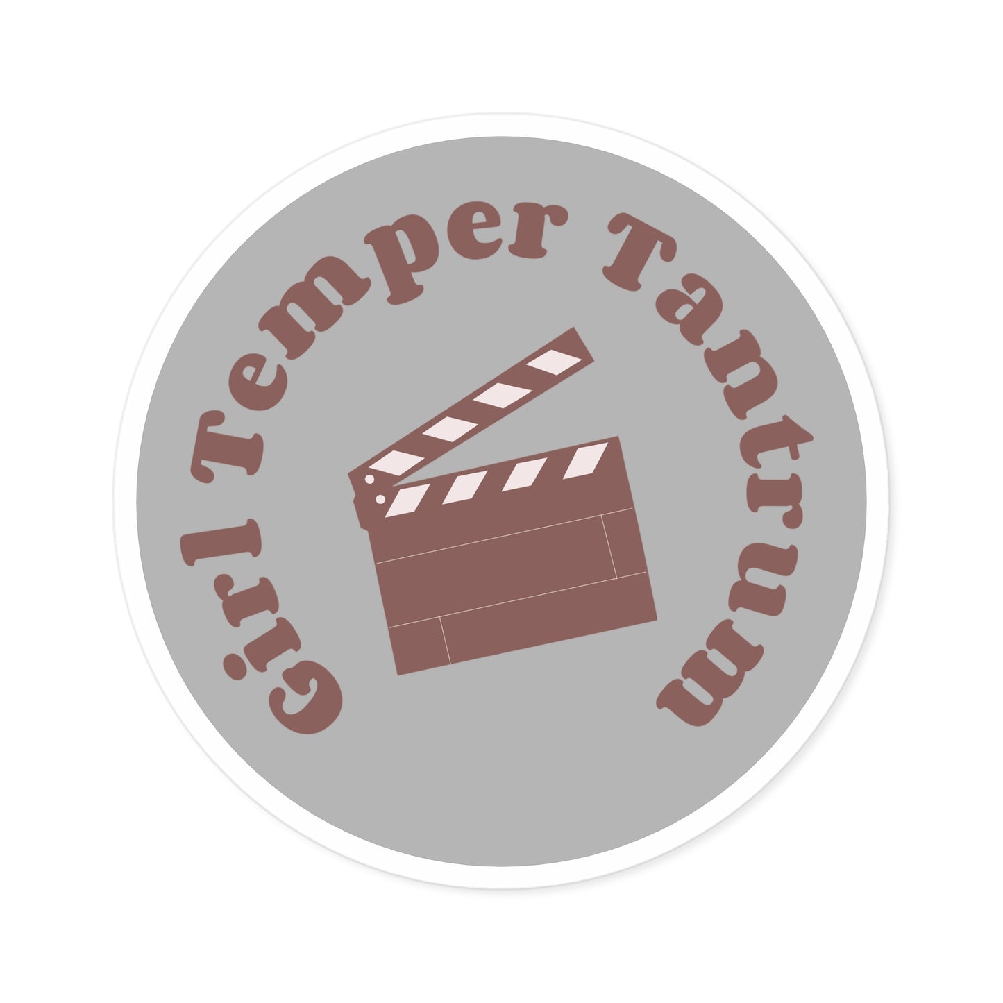 GirlTemperTantrum - High Quality Sticker