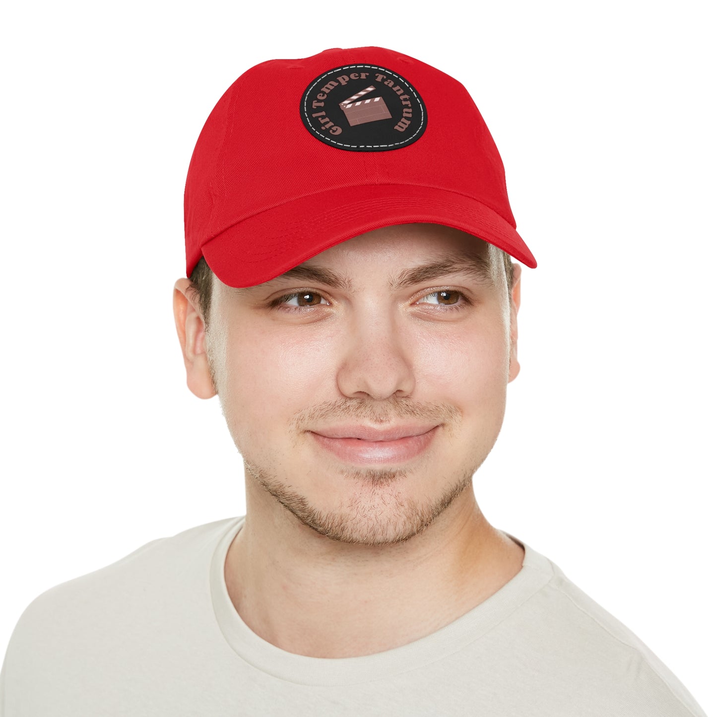 GirlTemperTantrum - Vibrant Dad Hat with Leather Patch