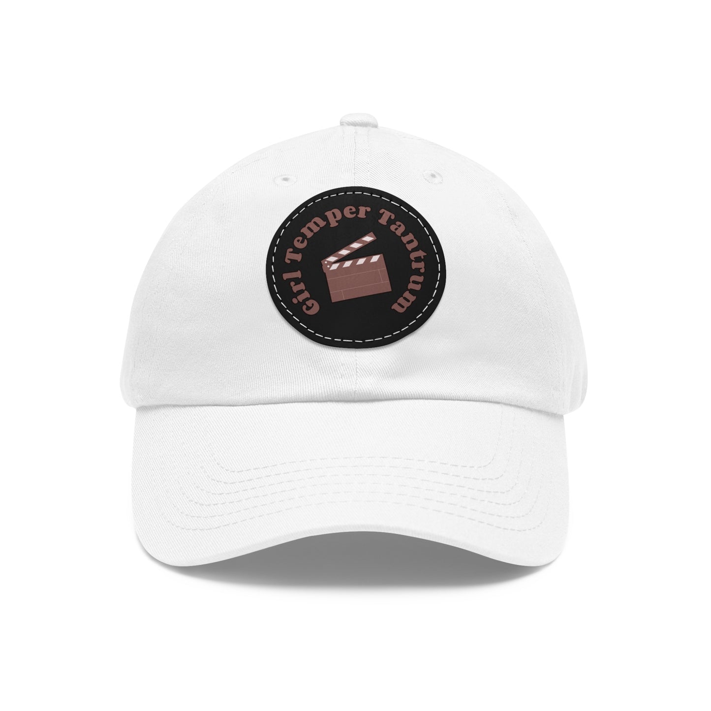GirlTemperTantrum - Vibrant Dad Hat with Leather Patch