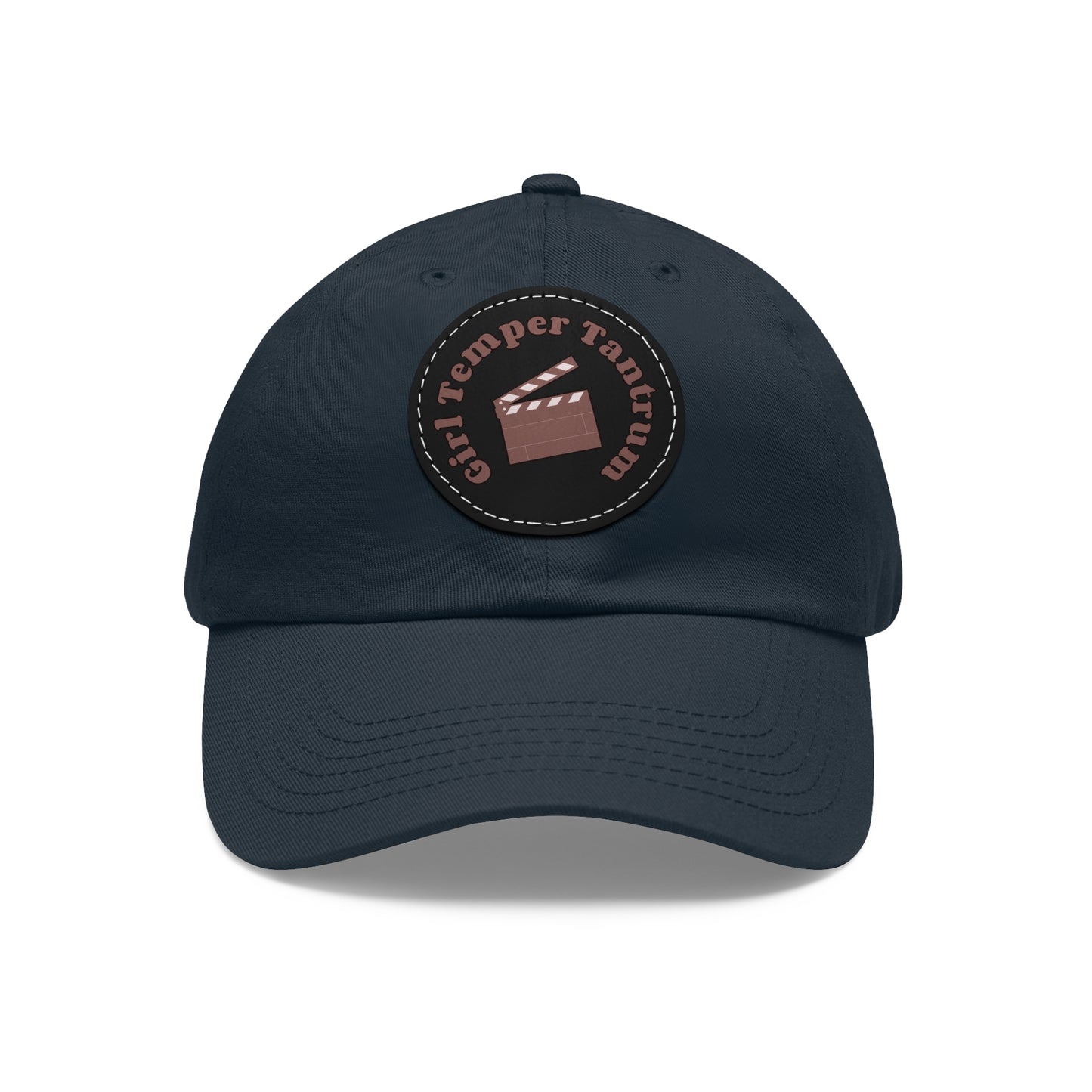 GirlTemperTantrum - Vibrant Dad Hat with Leather Patch