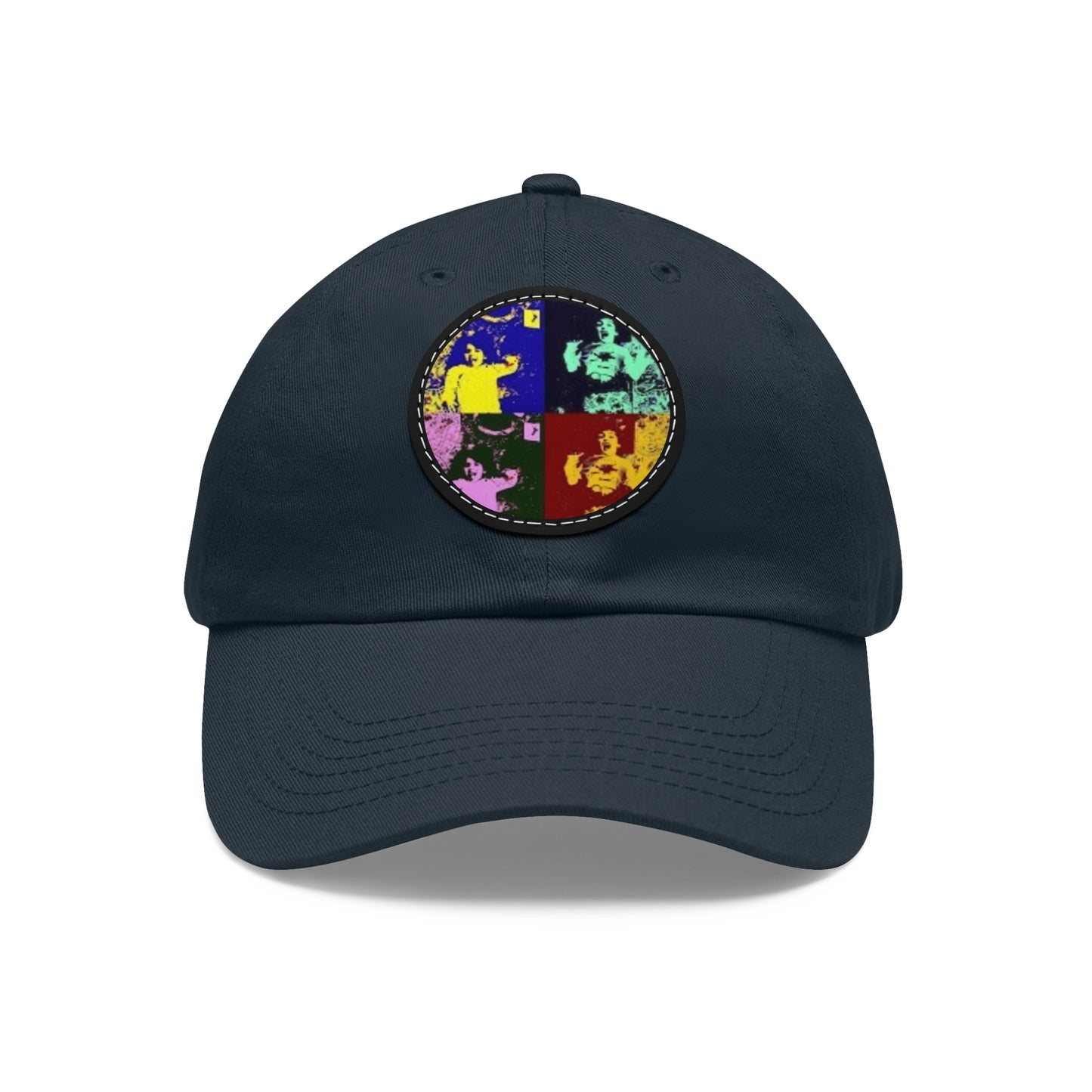 OhShiitakeMushrooms Logo - Vibrant Dad Hat with Leather Patch