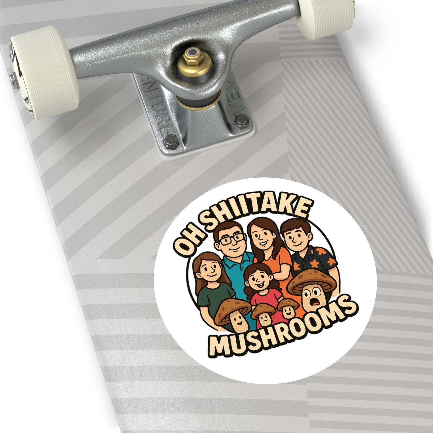 OhShiitakeMushroom FAM! - High Quality Sticker