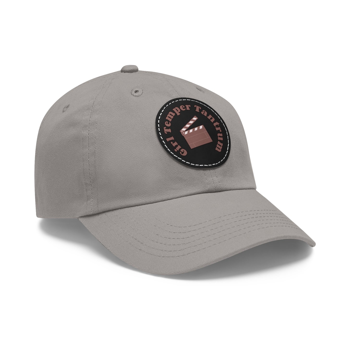 GirlTemperTantrum - Vibrant Dad Hat with Leather Patch