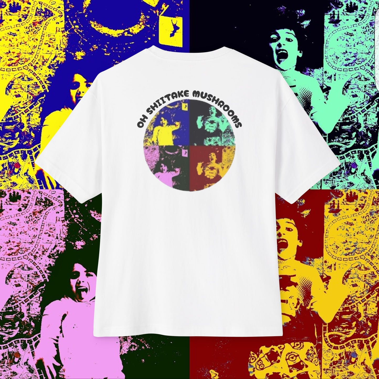 OhShiitakeMushrooms FAM! Unisex Oversized Boxy Tee