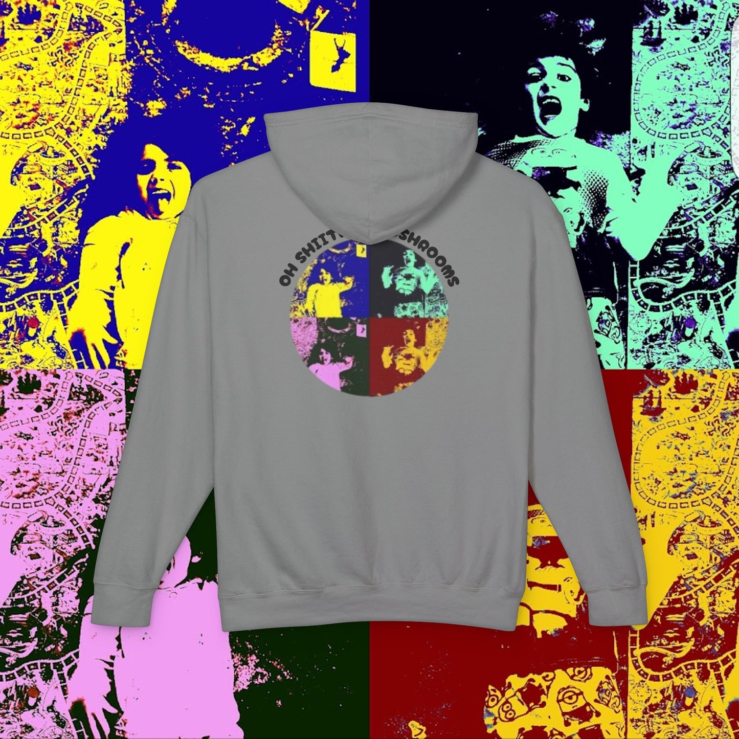OhShiitakeMushrooms FAM! Hoodie, Lightweight Sweatshirt for Everyday Comfort, Unisex Casual Wear, Gift for Friends, Relaxation Clothing