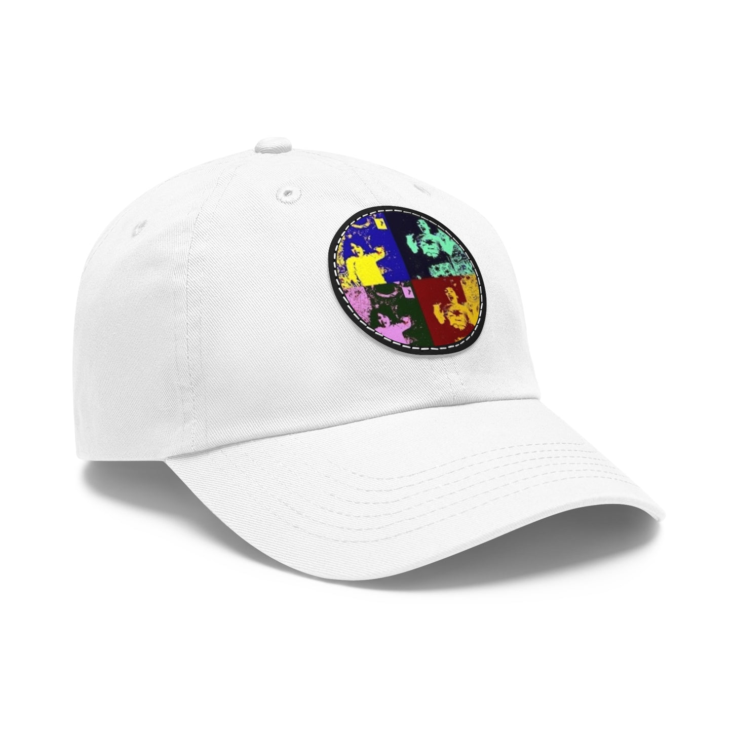 OhShiitakeMushrooms Logo - Vibrant Dad Hat with Leather Patch