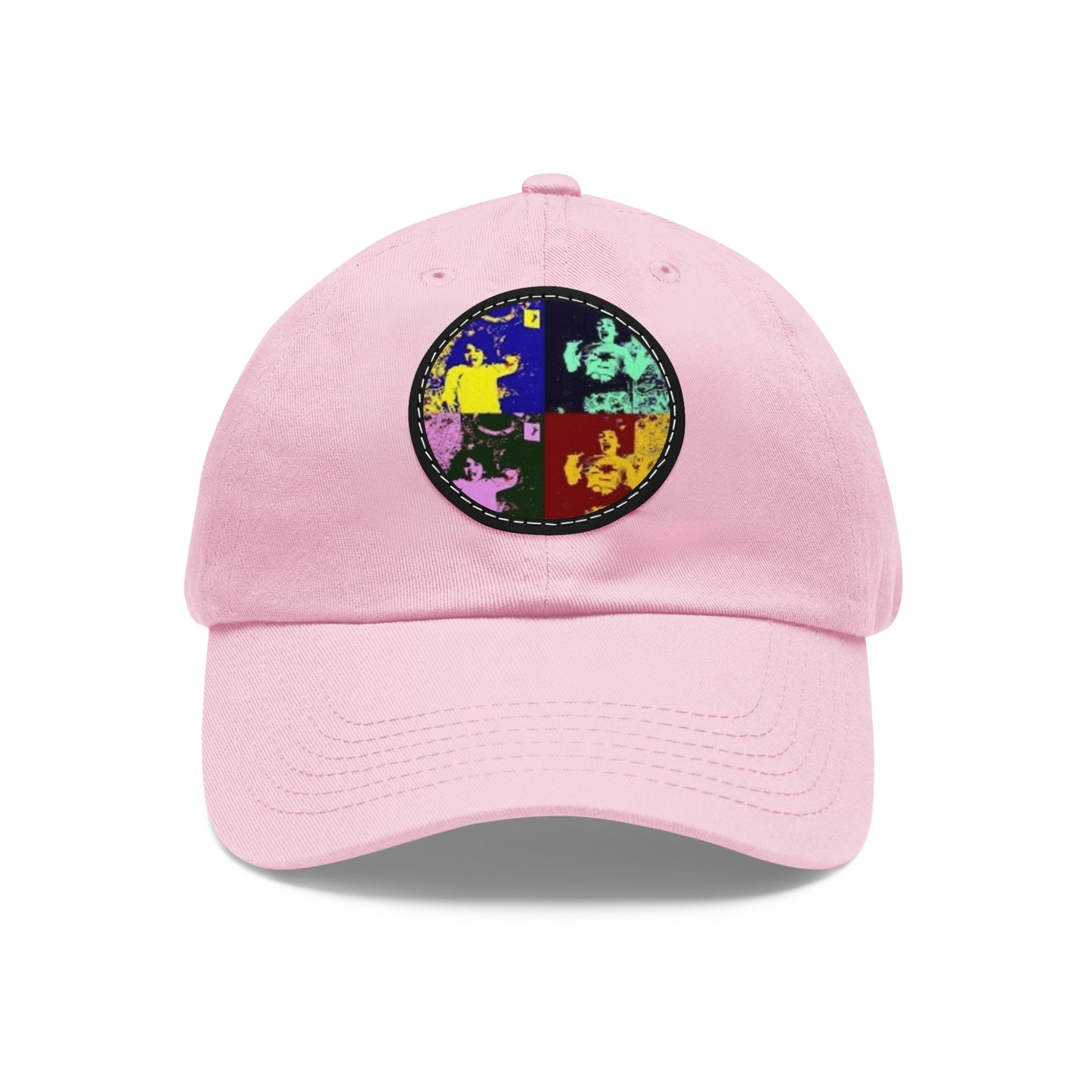 OhShiitakeMushrooms Logo - Vibrant Dad Hat with Leather Patch