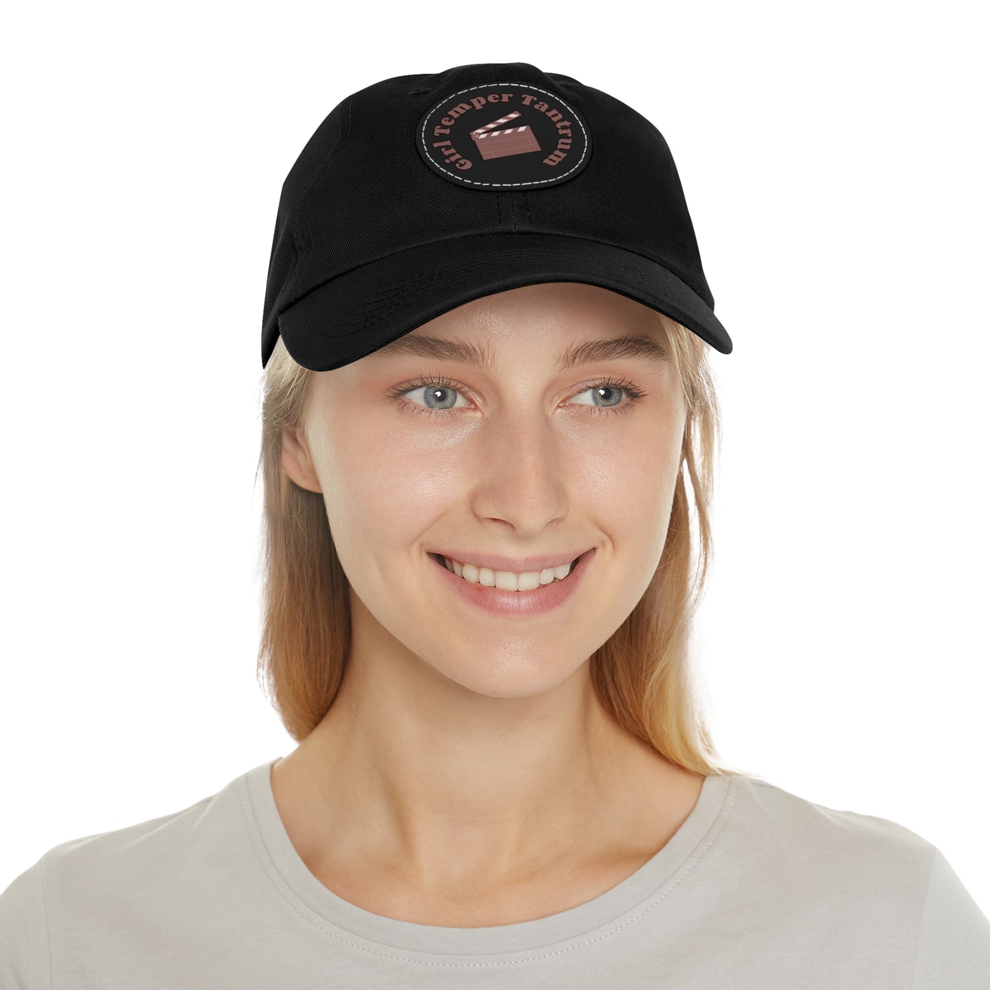 GirlTemperTantrum - Vibrant Dad Hat with Leather Patch