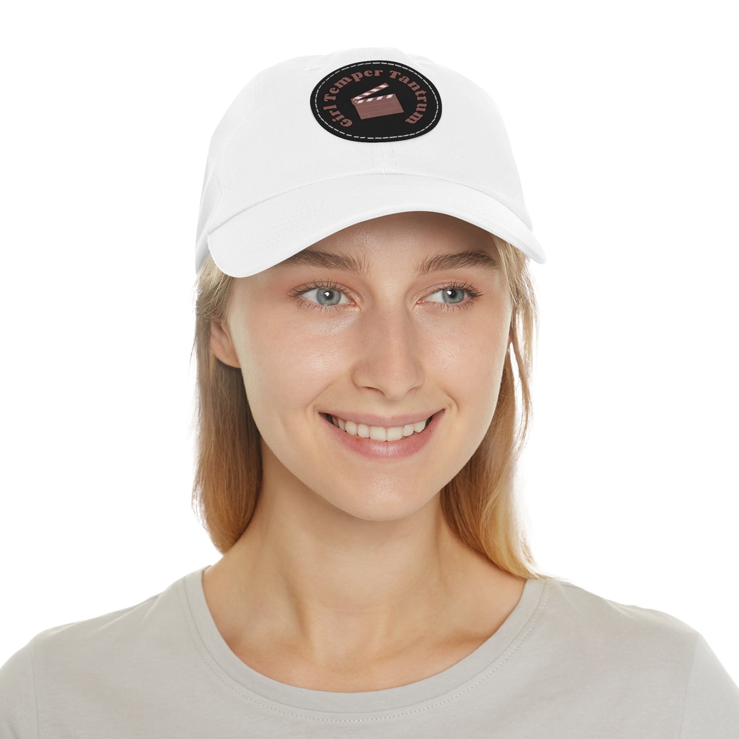 GirlTemperTantrum - Vibrant Dad Hat with Leather Patch