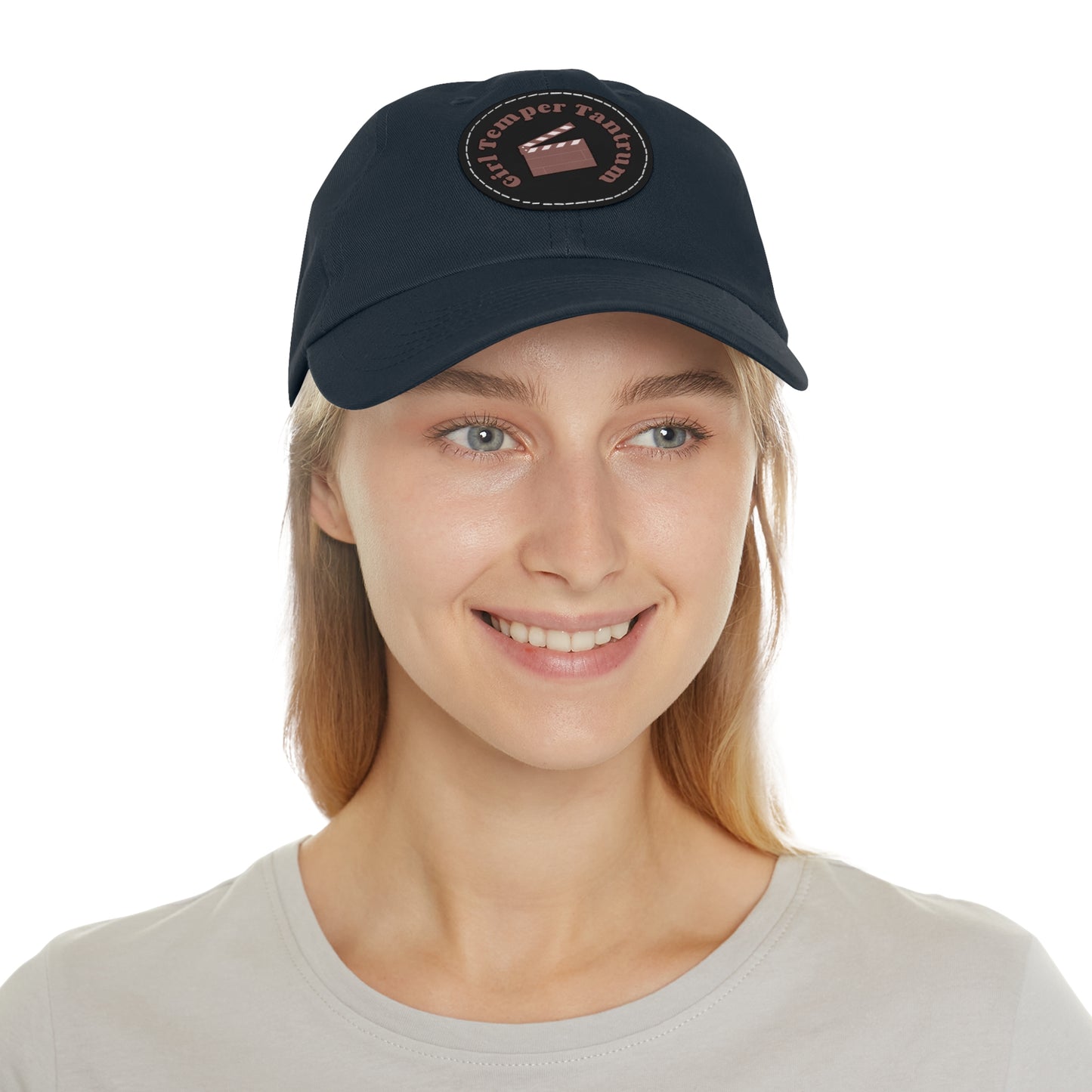 GirlTemperTantrum - Vibrant Dad Hat with Leather Patch