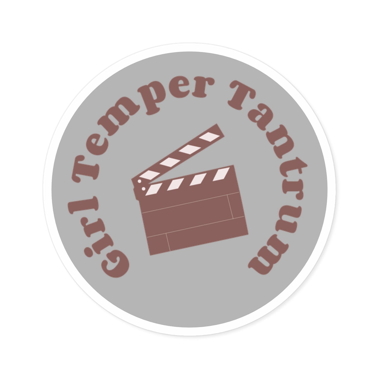 GirlTemperTantrum - High Quality Sticker