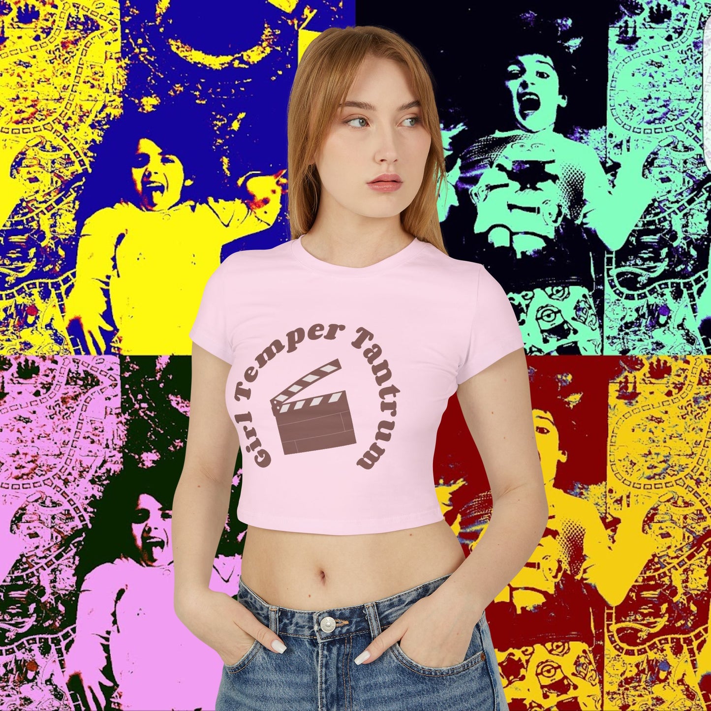 GirlTemperTantrum - Women's Crop Top