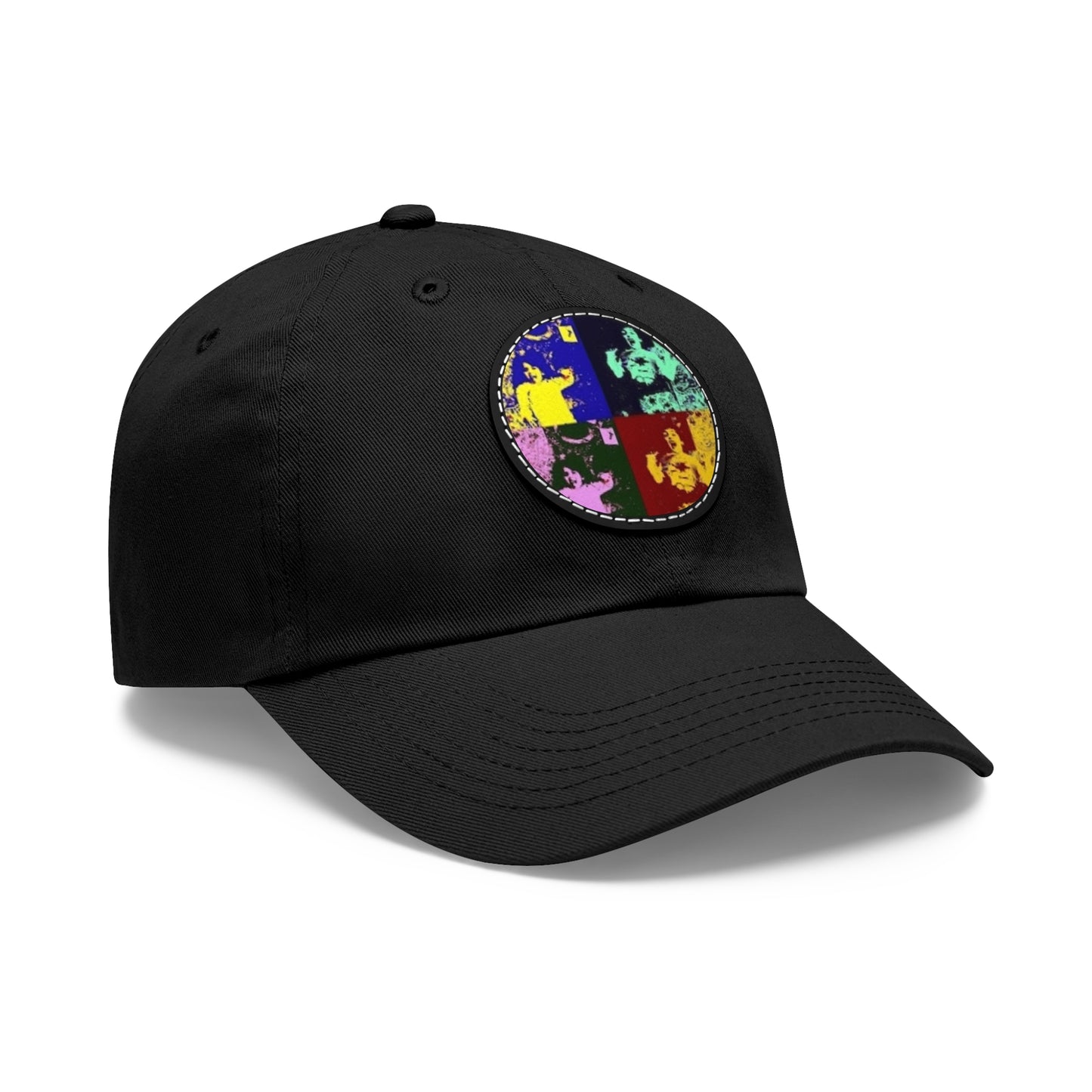 OhShiitakeMushrooms Logo - Vibrant Dad Hat with Leather Patch