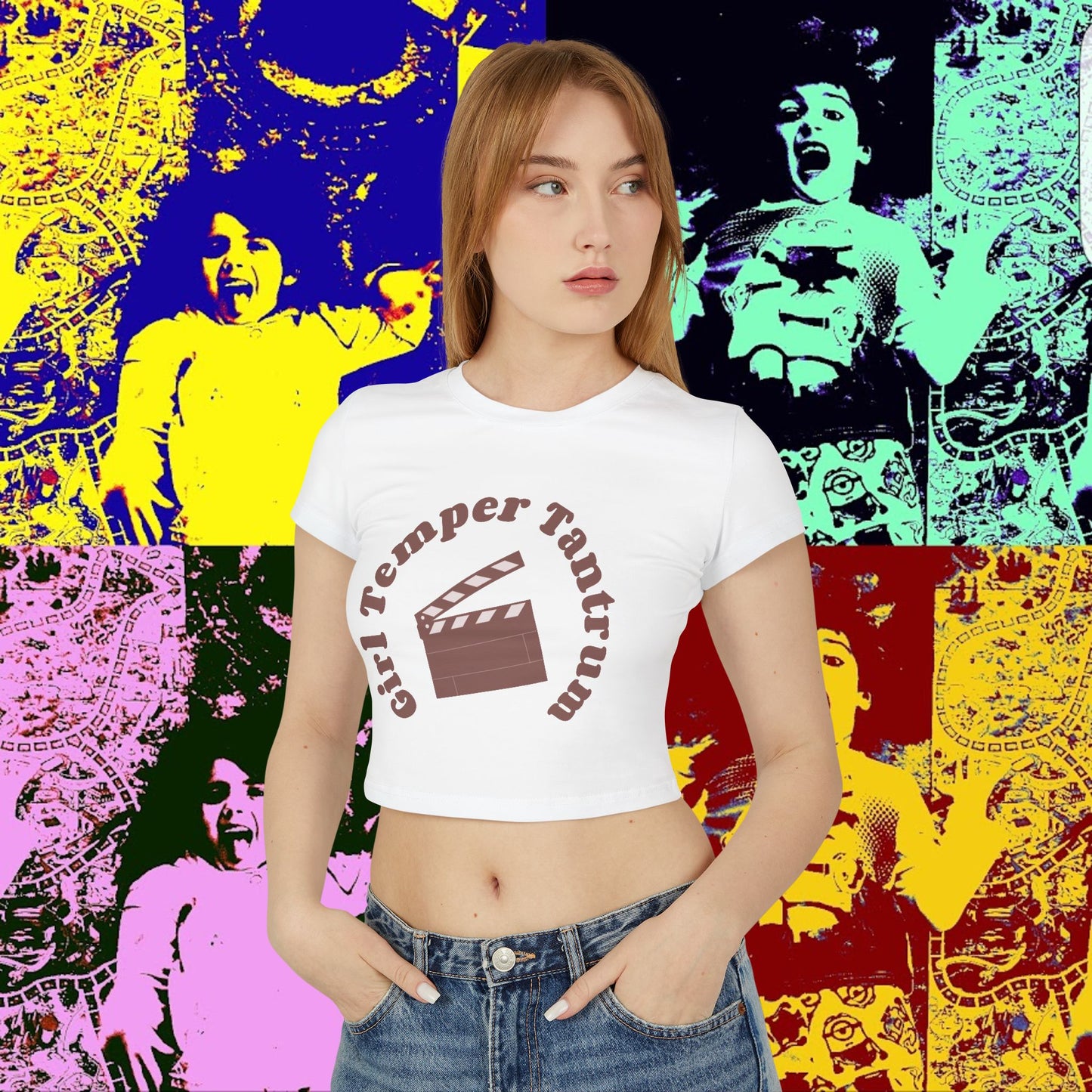 GirlTemperTantrum - Women's Crop Top