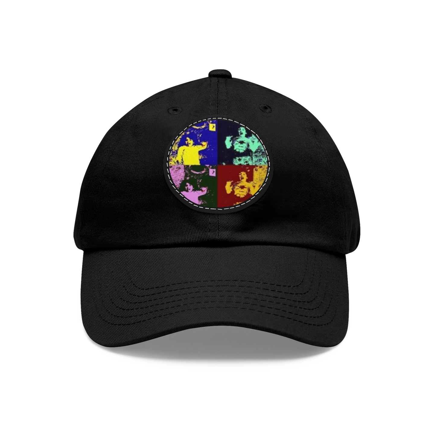 OhShiitakeMushrooms Logo - Vibrant Dad Hat with Leather Patch