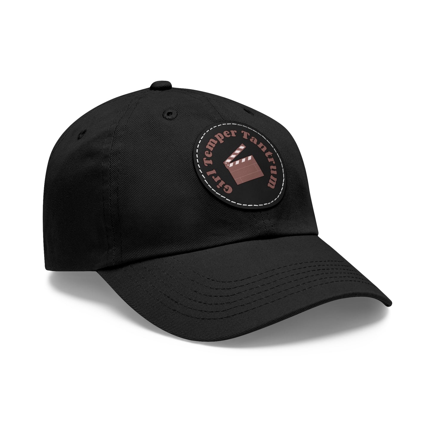 GirlTemperTantrum - Vibrant Dad Hat with Leather Patch