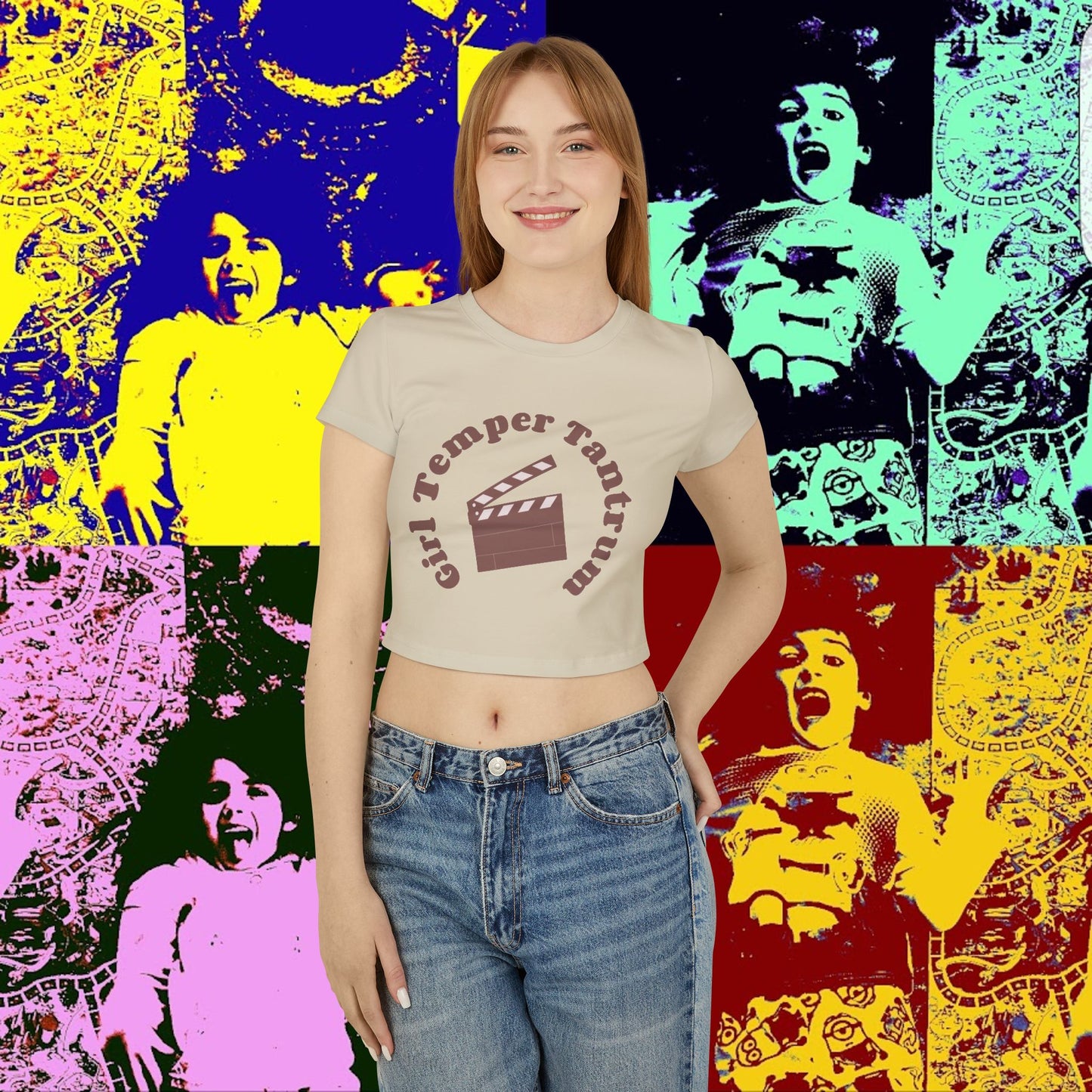 GirlTemperTantrum - Women's Crop Top