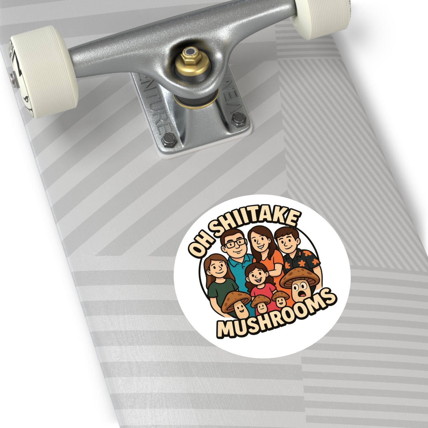 OhShiitakeMushroom FAM! - High Quality Sticker