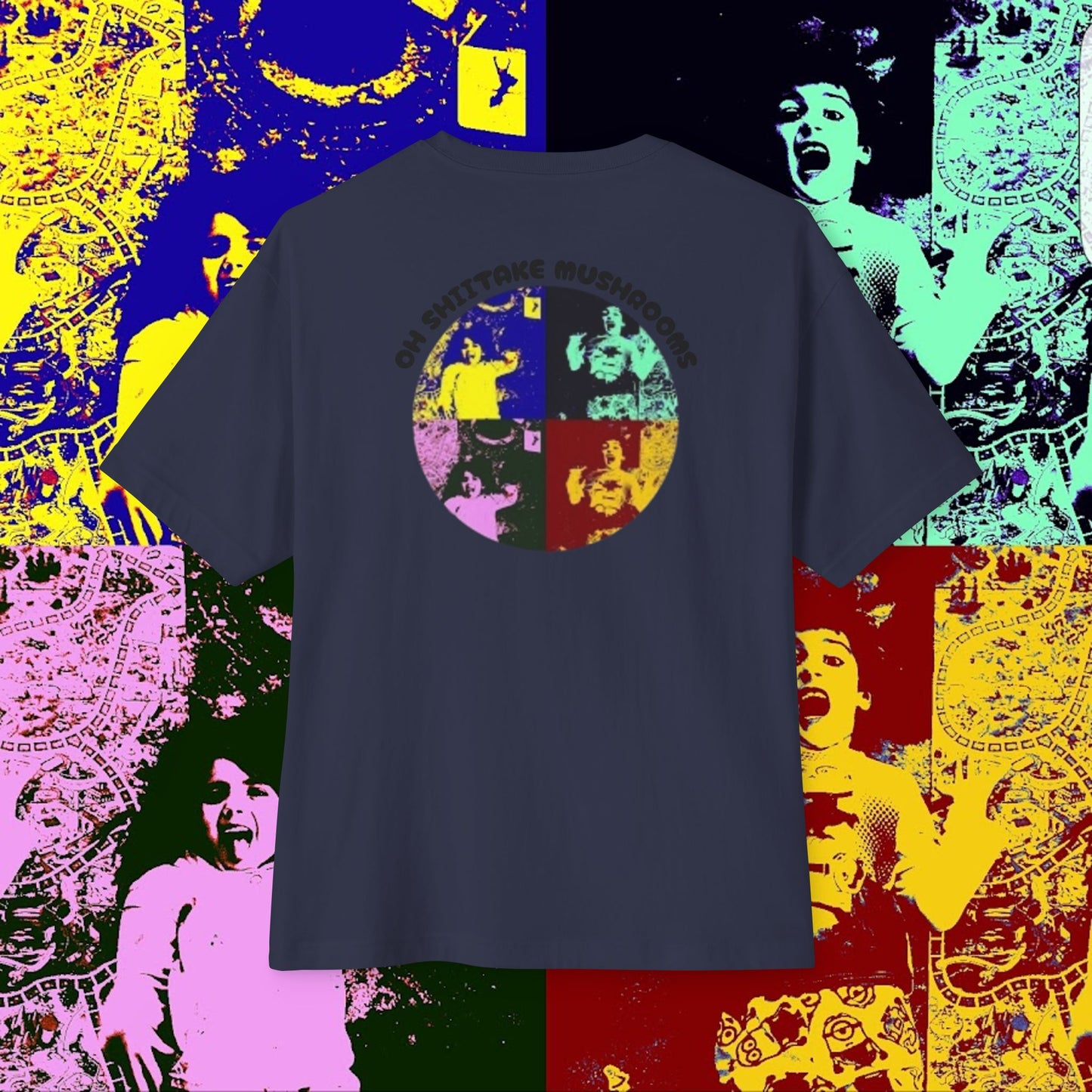 OhShiitakeMushrooms FAM! Unisex Oversized Boxy Tee