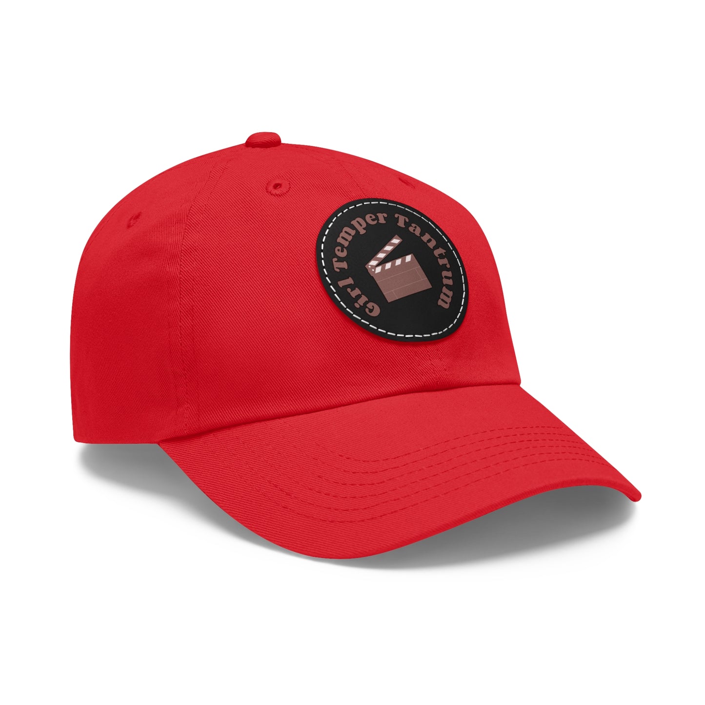 GirlTemperTantrum - Vibrant Dad Hat with Leather Patch