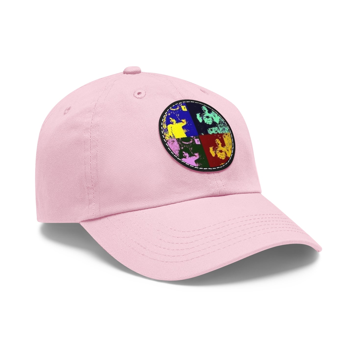 OhShiitakeMushrooms Logo - Vibrant Dad Hat with Leather Patch