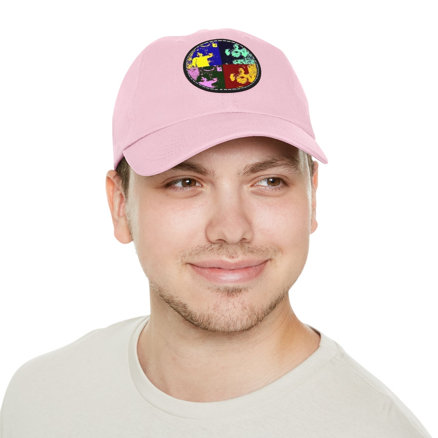 OhShiitakeMushrooms Logo - Vibrant Dad Hat with Leather Patch