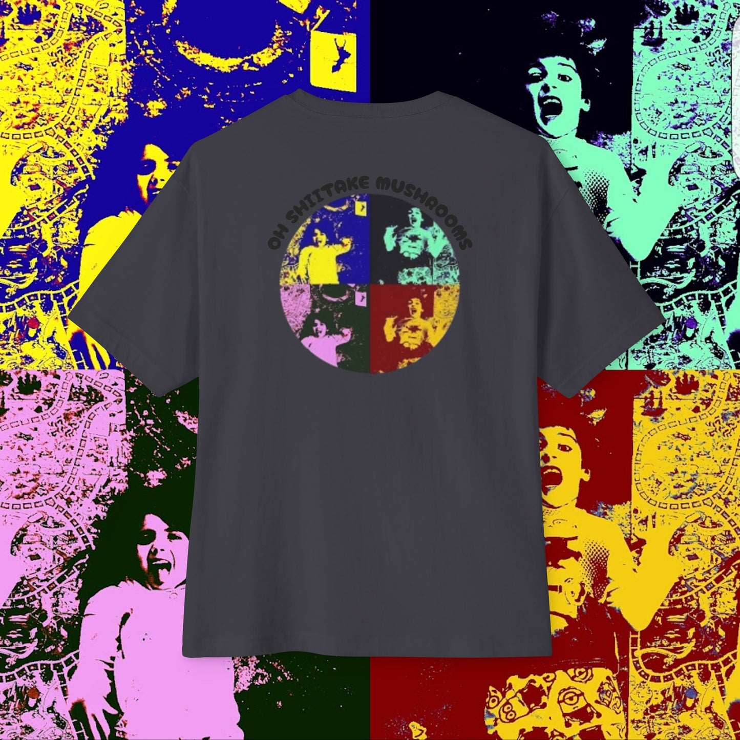 OhShiitakeMushrooms FAM! Unisex Oversized Boxy Tee