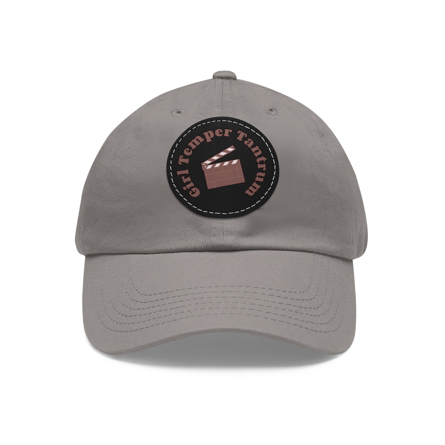 GirlTemperTantrum - Vibrant Dad Hat with Leather Patch