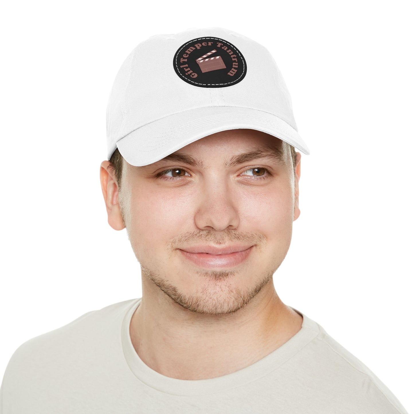 GirlTemperTantrum - Vibrant Dad Hat with Leather Patch