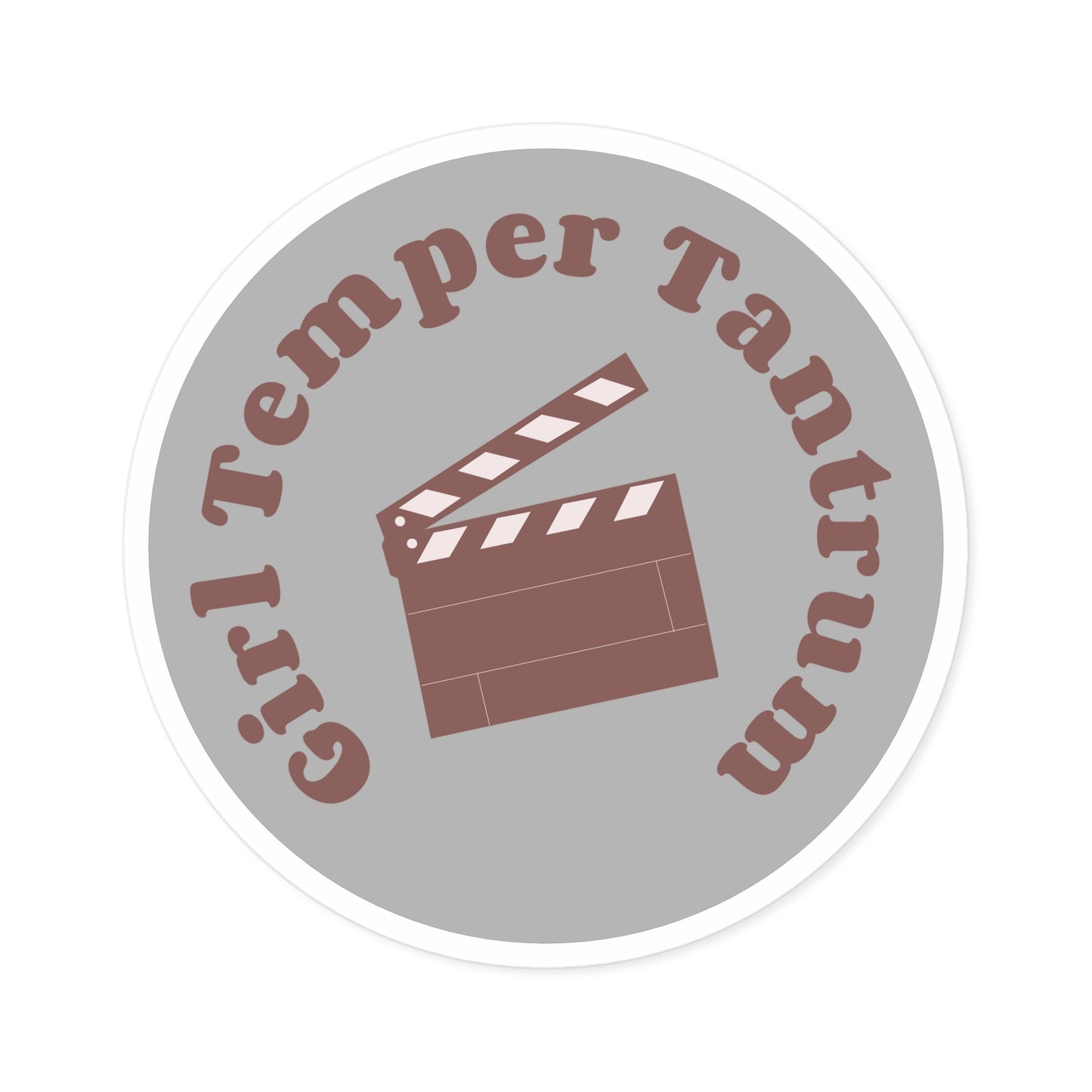GirlTemperTantrum - High Quality Sticker